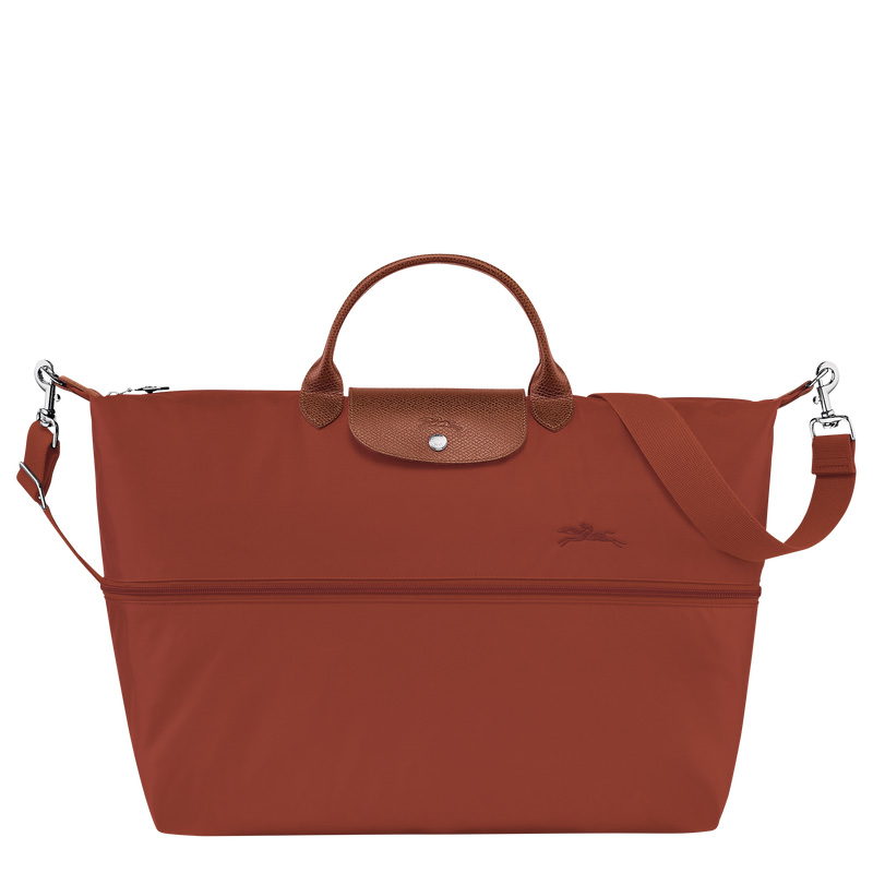 Bolsas de Viaje Longchamp Le Pliage Green Travel bag expandable Hombre Chestnut | LC-YTWJ2223
