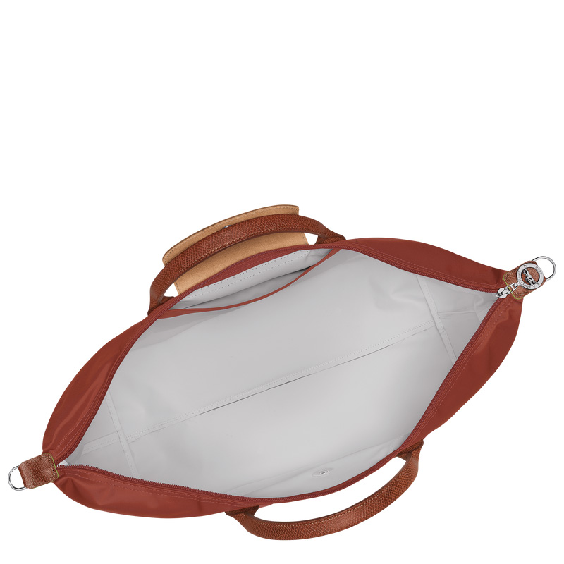 Bolsas de Viaje Longchamp Le Pliage Green Travel bag expandable Hombre Chestnut | LC-YTWJ2223