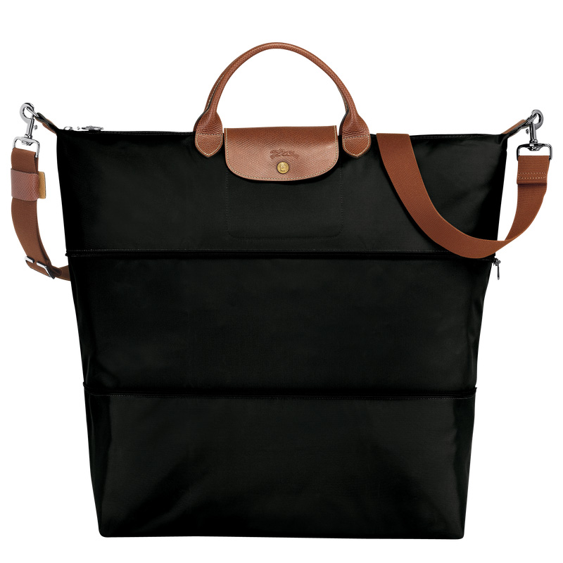 Bolsas de Viaje Longchamp Le Pliage Original Travel bag expandable Mujer Negras | LC-LASI5959