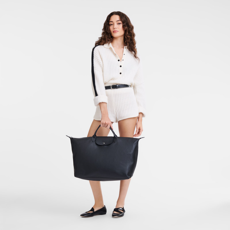 Bolsas de Viaje Longchamp Le Pliage Xtra L Travel bag Mujer Negras | LC-XZBG3158