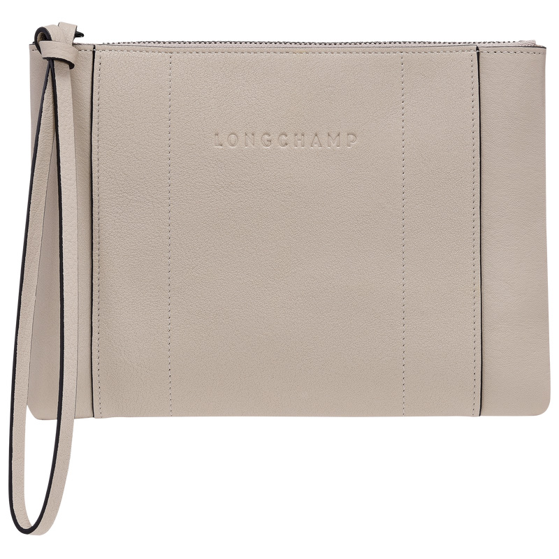 Bolso Pequeño Longchamp 3D Pouch Hombre Clay | LC-CXFR7441