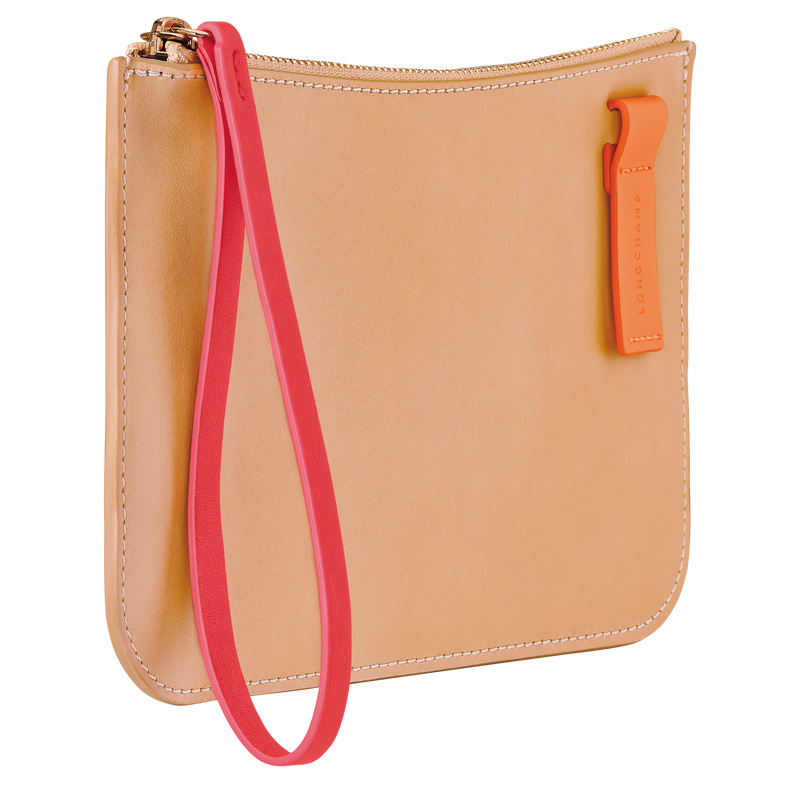 Bolso Pequeño Longchamp Le Foulonné Pouch Mujer Vegetal | LC-KKNW2771
