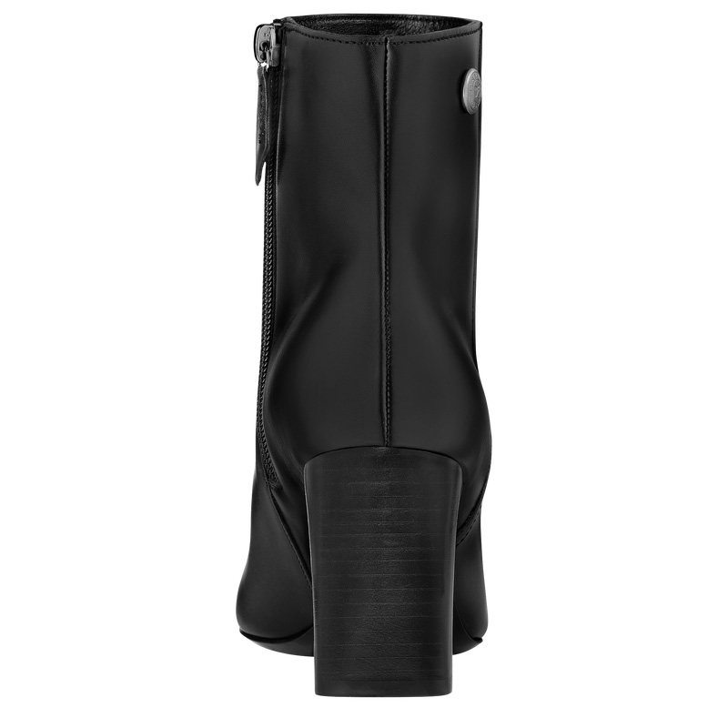 Botas Longchamp Epure Low Boots Mujer Negras | LC-IDRD6855