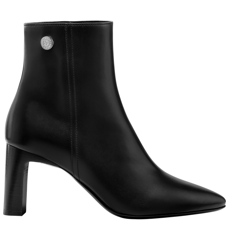 Botas Longchamp Epure Low Boots Mujer Negras | LC-IDRD6855