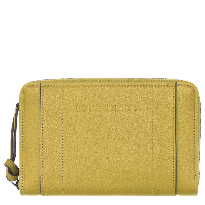 Carteras Longchamp 3D Wallet Mujer Ginger | LC-ZICH1477