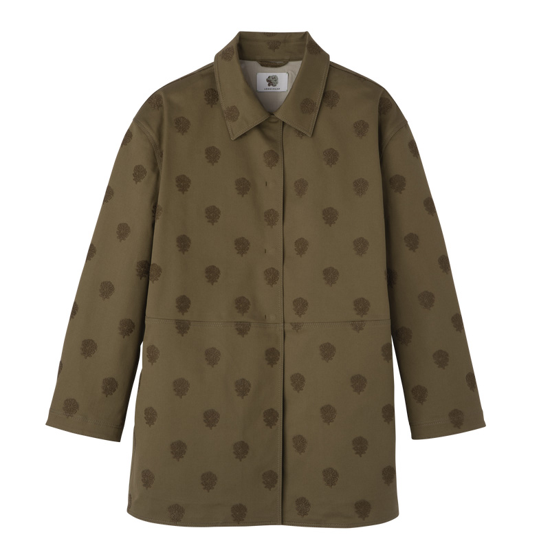 Chaquetas Longchamp Coat Mujer Artichoke | LC-SHIF8429