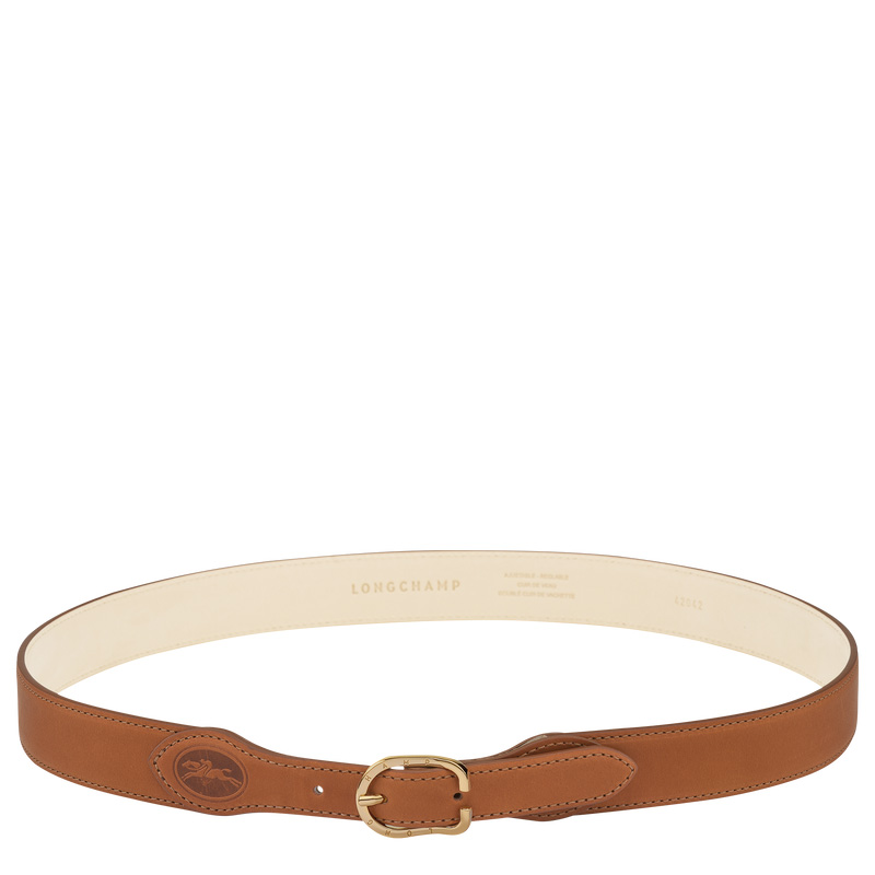 Cinturones Longchamp 1980 Ladies' Belt Mujer Cognac | LC-TUCM7328