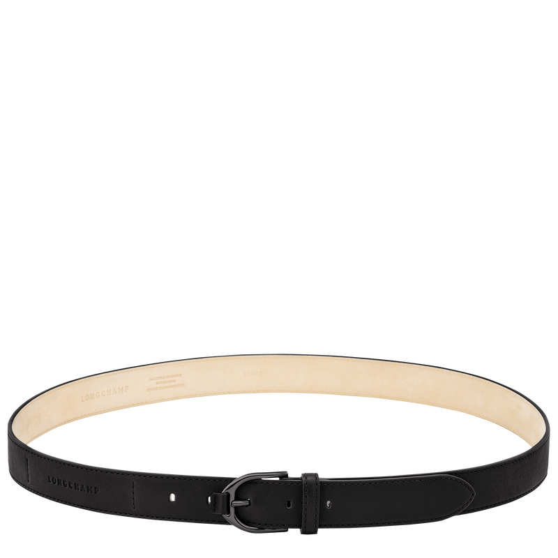 Cinturones Longchamp 3D Ladies' belt Mujer Negras | LC-STPA6889