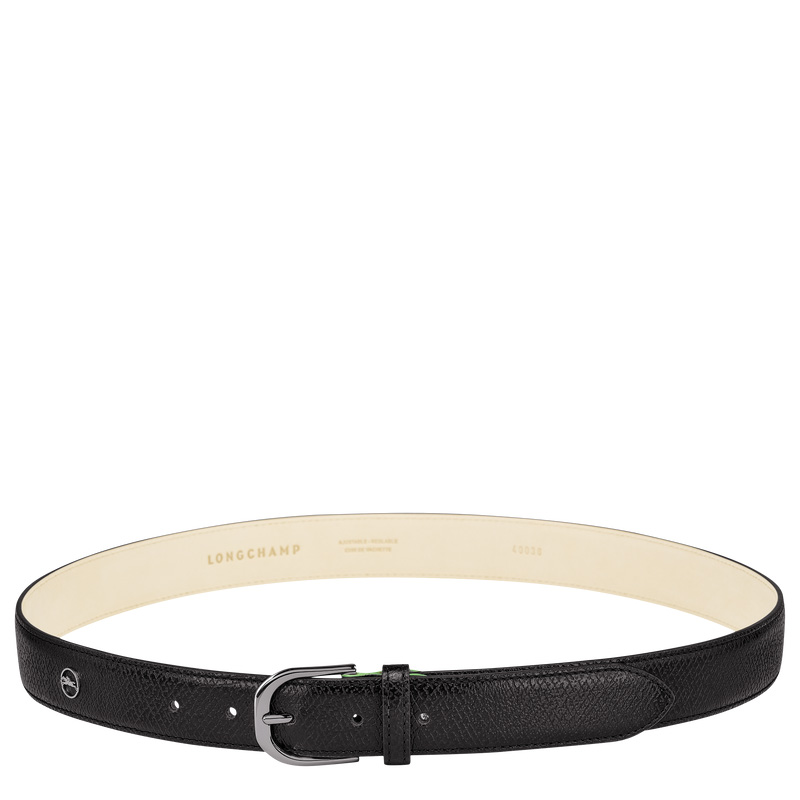Cinturones Longchamp Le Pliage Ladies' Belt Mujer Negras | LC-ECXM2232