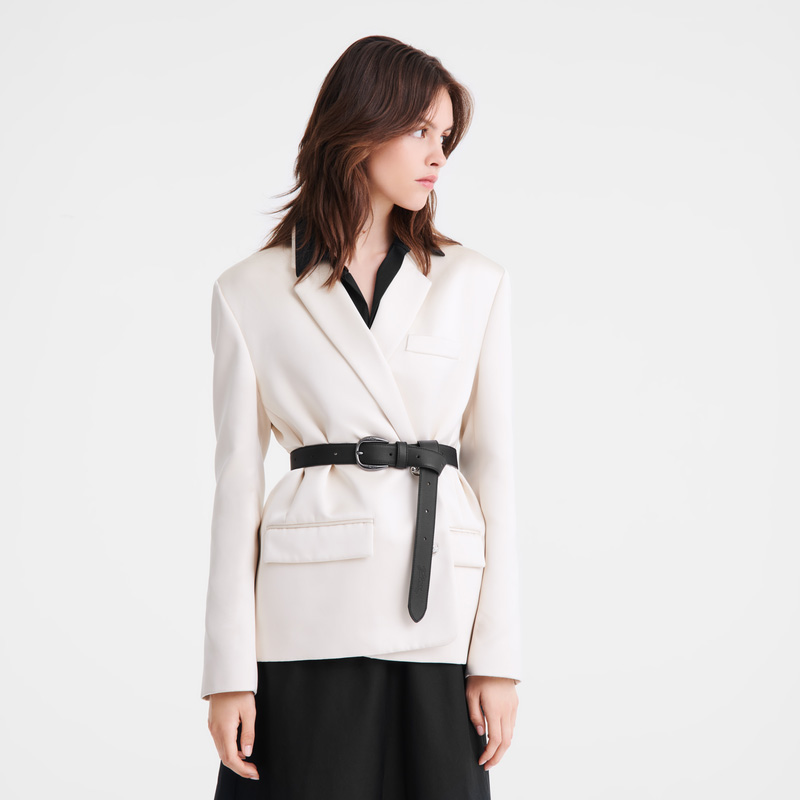 Cinturones Longchamp Le Pliage Xtra Ladies' belt Mujer Negras | LC-DTHB4269