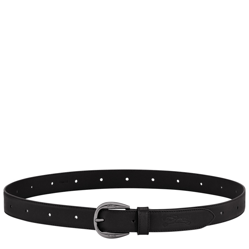 Cinturones Longchamp Le Pliage Xtra Ladies' belt Mujer Negras | LC-DTHB4269