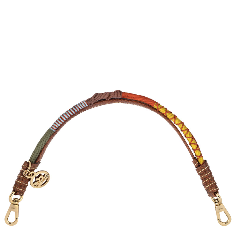 Correa Para Bolso Longchamp Longfriend Shoulder strap Mujer Marrones | LC-LBXW0016