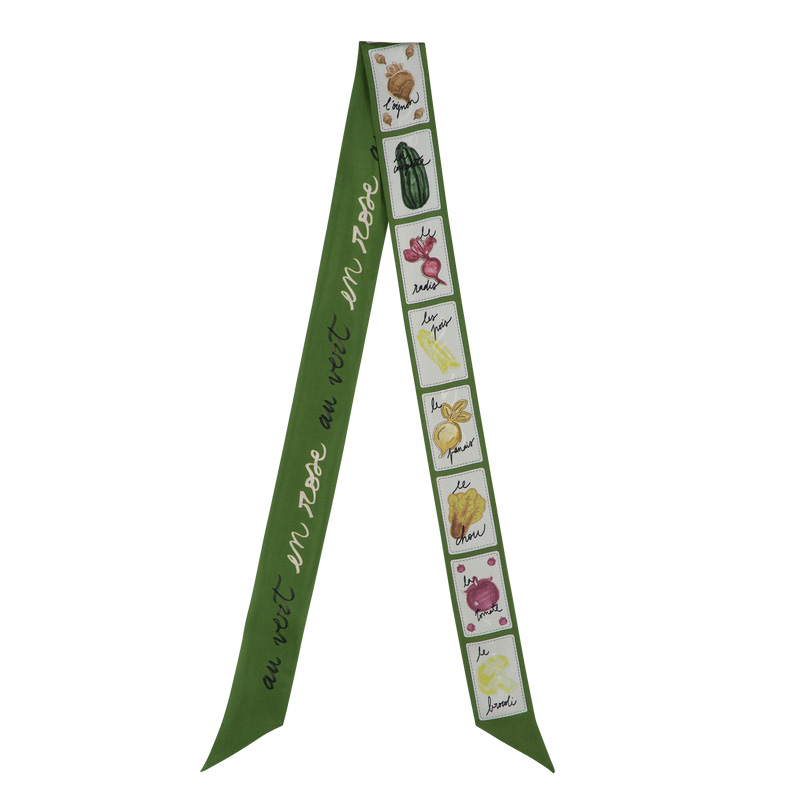 Diadema Longchamp Pink and Green Headband Mujer Laurel | LC-YMXG8973