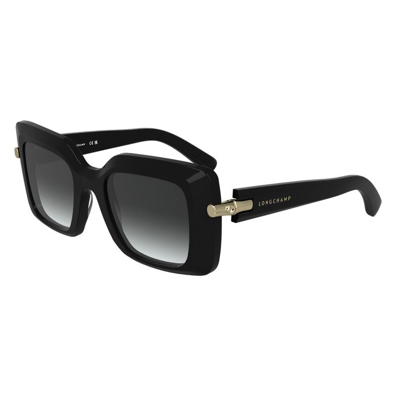Lentes de Sol Longchamp Sunglasses Mujer Negras | LC-RCMY9718