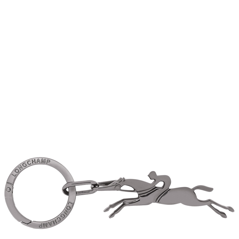 Llavero Longchamp Cavalier Keyring Hombre Negras | LC-AUON5961
