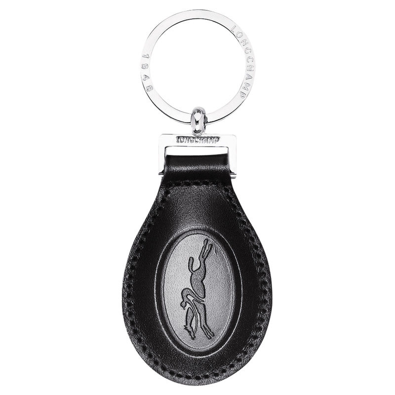 Llavero Longchamp Le Foulonné Key-rings Mujer Negras | LC-YQDZ3482