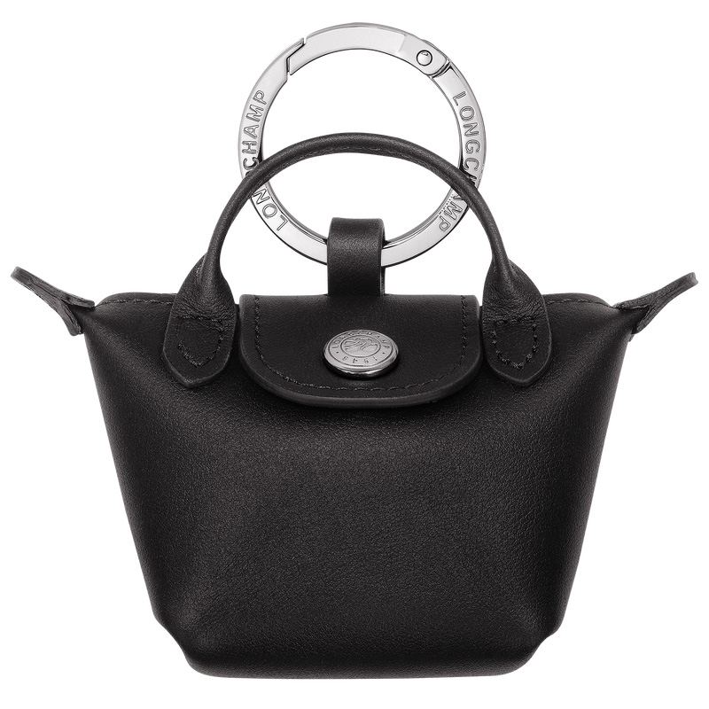 Llavero Longchamp Le Pliage Xtra Airpods case Mujer Negras | LC-FVEZ8532