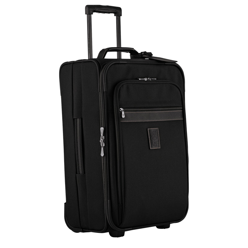 Maletas Longchamp Boxford M Carry-on Mujer Negras | LC-DBTU4033