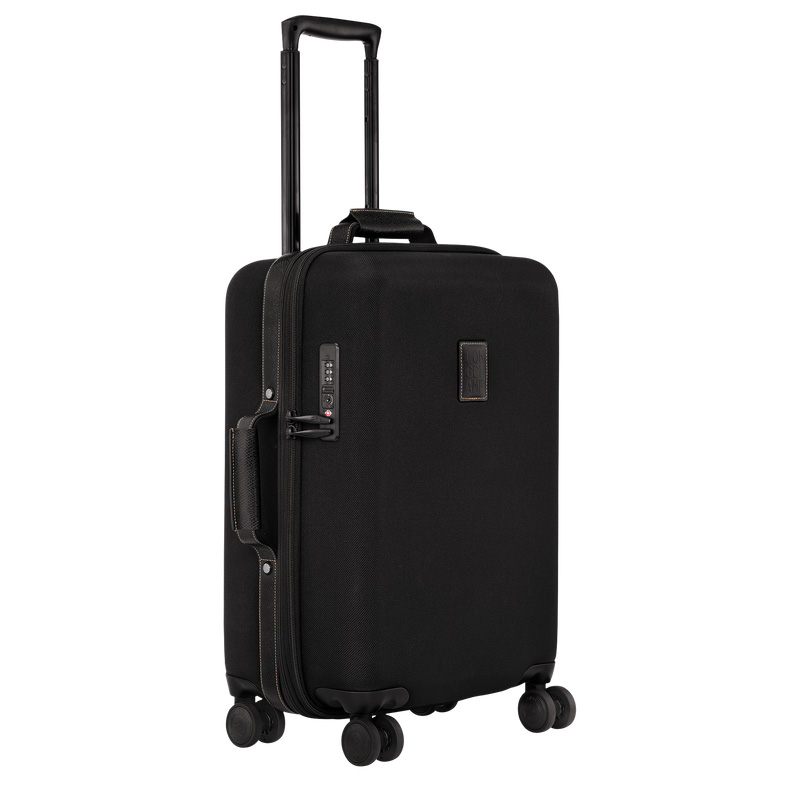 Maletas Longchamp Boxford S Suitcase Hombre Negras | LC-EHGB2300