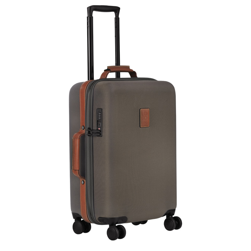 Maletas Longchamp Boxford S Suitcase Mujer Marrones | LC-ZWSQ0311