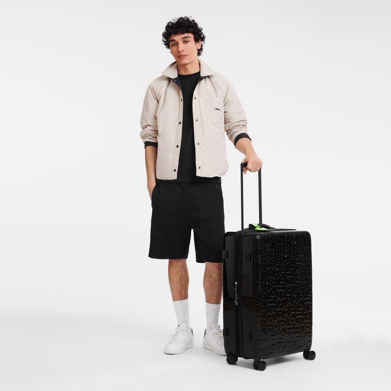 Maletas Longchamp LGP Travel L Suitcase Mujer Negras | LC-XTPW2494