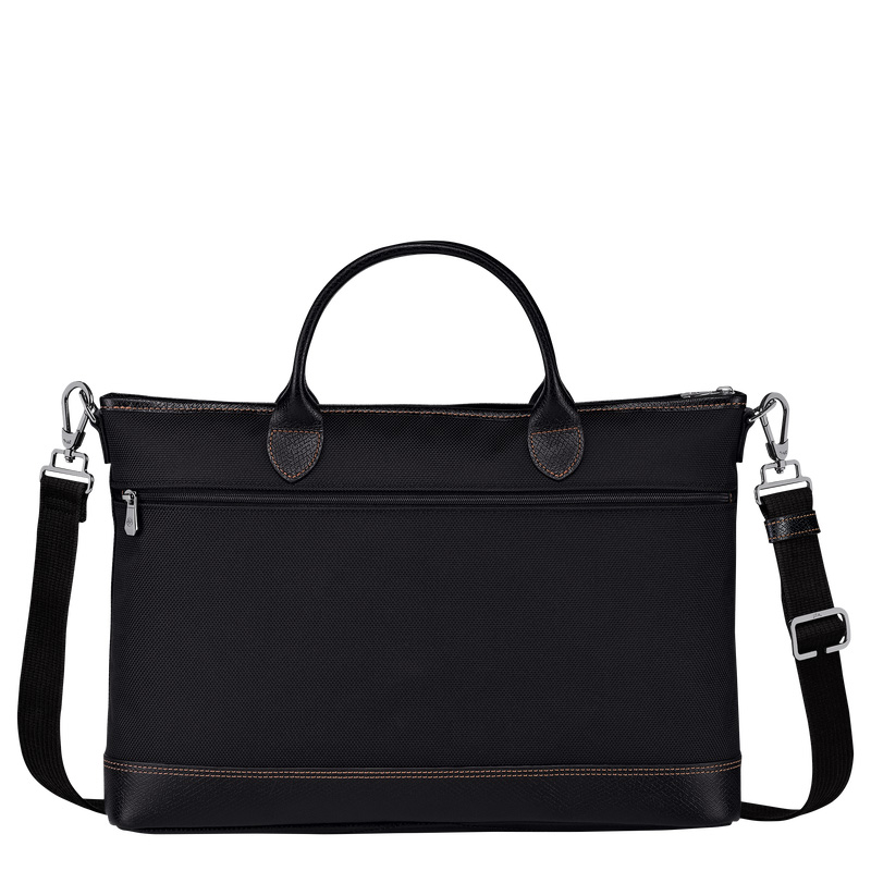 Maletín Longchamp Boxford S Briefcase Mujer Negras | LC-JLZM1408
