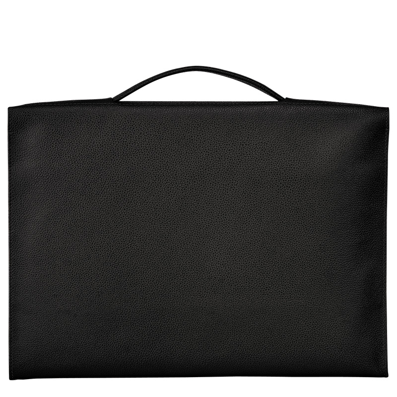 Maletín Longchamp Le Foulonné S Briefcase Hombre Negras | LC-WGSJ6050