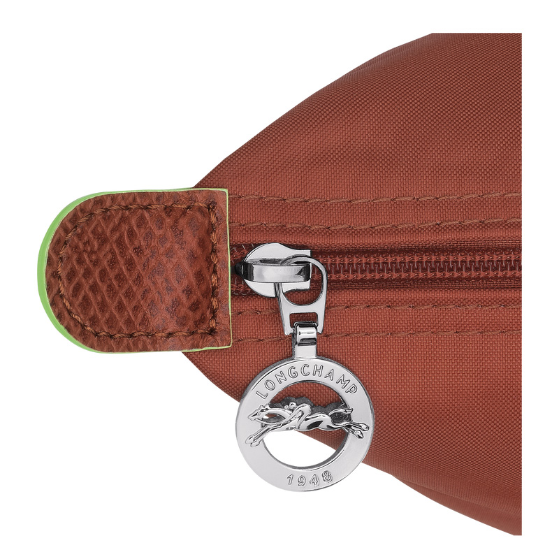 Mochilas Longchamp Le Pliage Green M Backpack Mujer Chestnut | LC-DHUQ6830