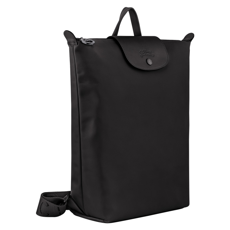 Mochilas Longchamp Le Pliage Xtra M Backpack Mujer Negras | LC-AQKT1488