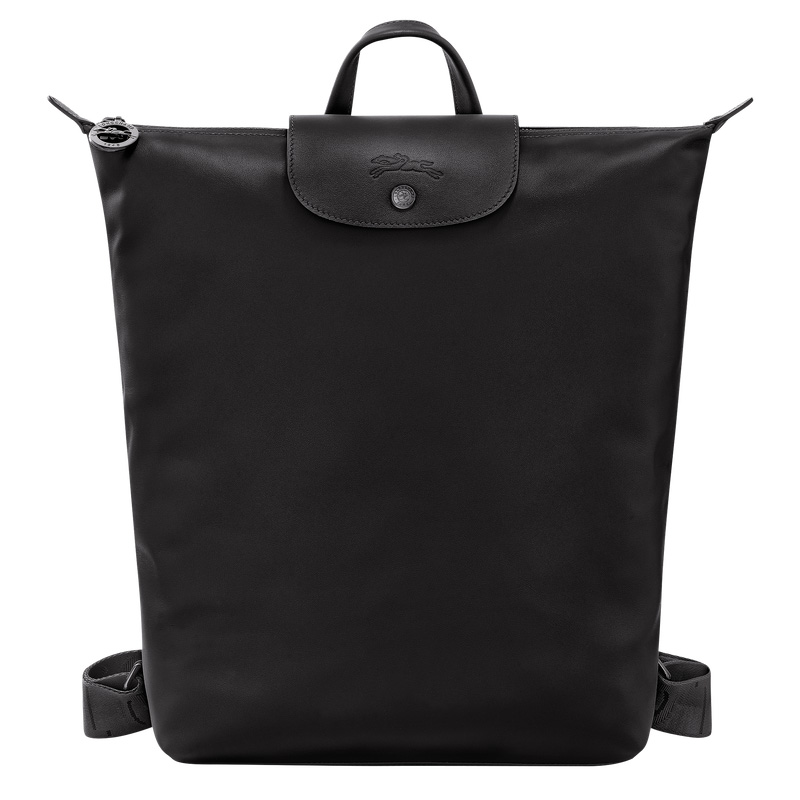 Mochilas Longchamp Le Pliage Xtra M Backpack Mujer Negras | LC-AQKT1488