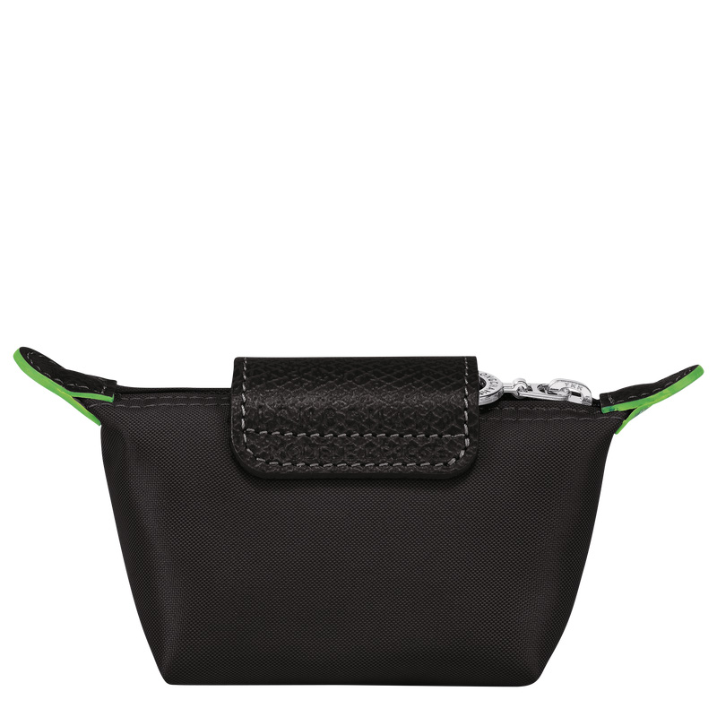Monederos Longchamp Le Pliage Green Coin purse Mujer Negras | LC-ZEIB4066