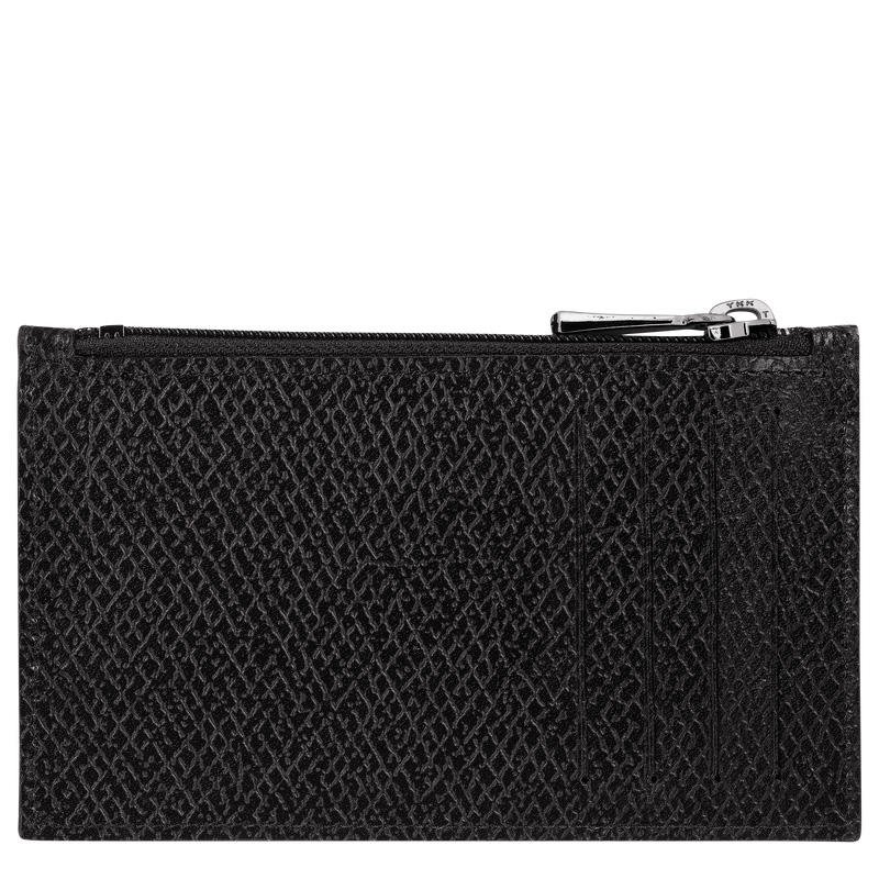 Monederos Longchamp Le Roseau Essential Coin purse Mujer Negras | LC-CYOP7555