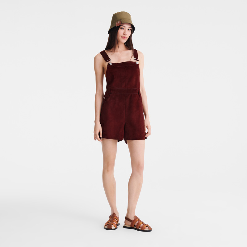 Mono Longchamp Jumpsuit Mujer Eggplant | LC-WOKK0002