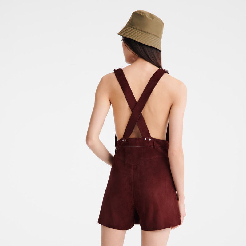 Mono Longchamp Jumpsuit Mujer Eggplant | LC-WOKK0002