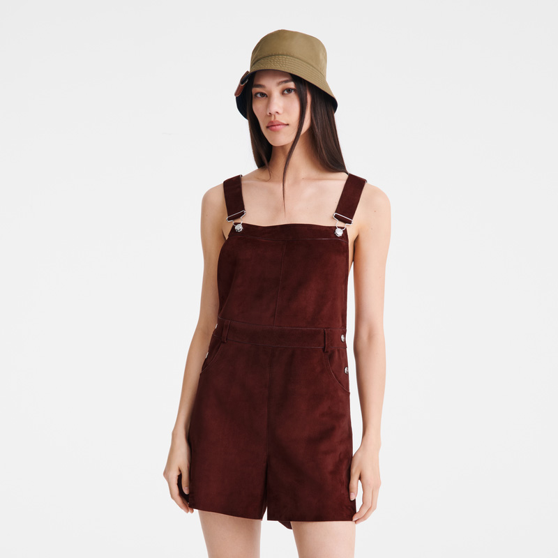 Mono Longchamp Jumpsuit Mujer Eggplant | LC-WOKK0002