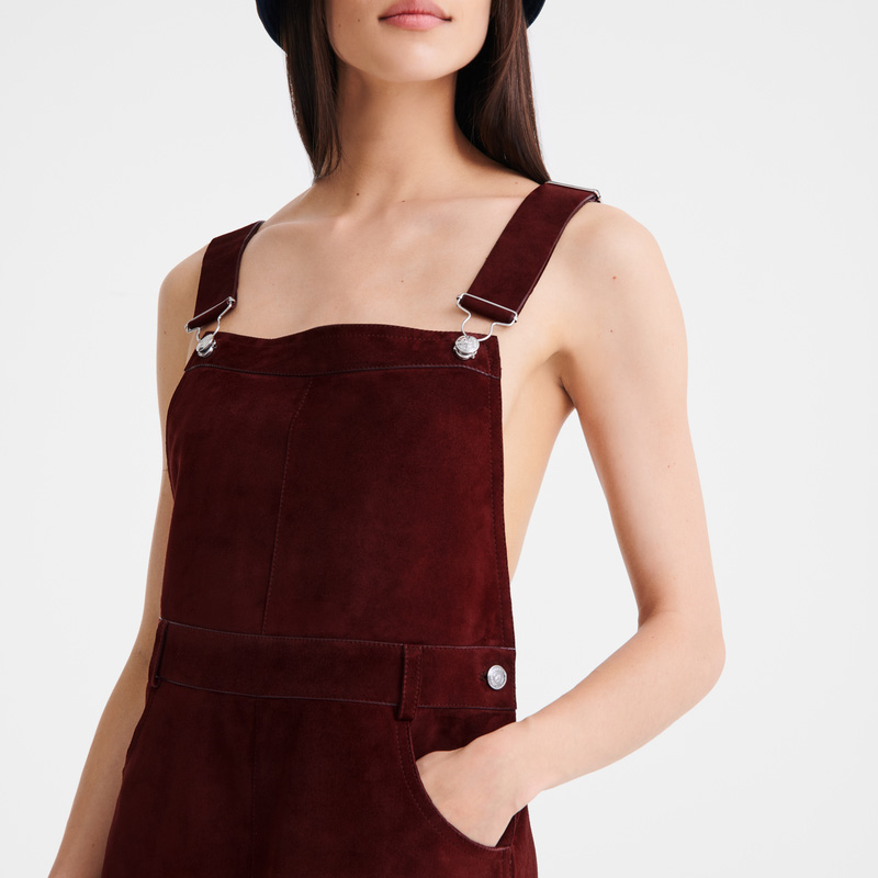 Mono Longchamp Jumpsuit Mujer Eggplant | LC-WOKK0002