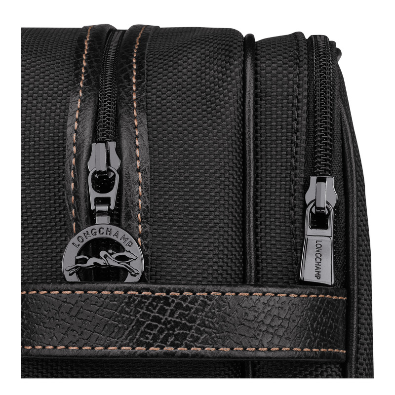 Neceser De Baño Longchamp Boxford Toiletry case Hombre Negras | LC-SJWF1021