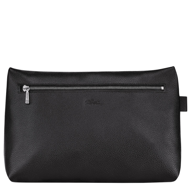 Neceser De Baño Longchamp Le Foulonné Toiletry case Hombre Negras | LC-XGCB6391