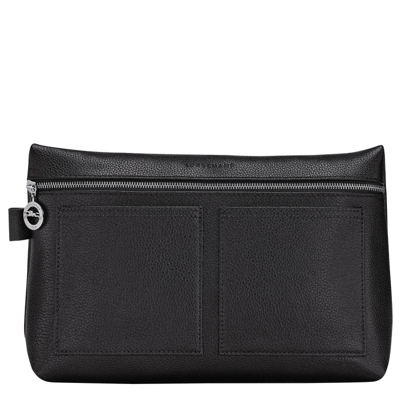 Neceser De Baño Longchamp Le Foulonné Toiletry case Hombre Negras | LC-XGCB6391