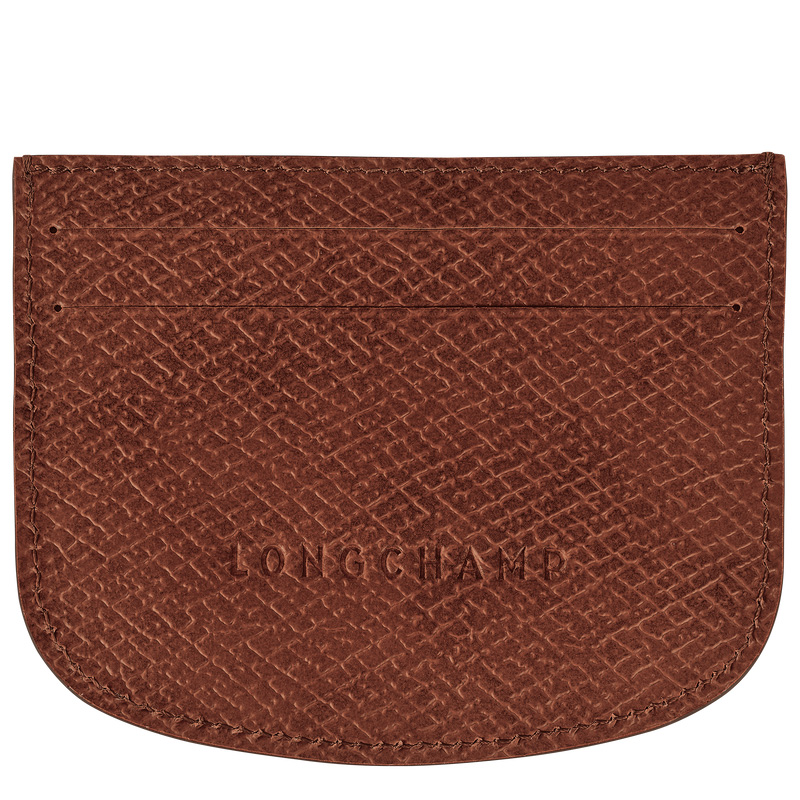 Porta Tarjeta Longchamp Épure Card holder Hombre Marrones | LC-DDZF0811
