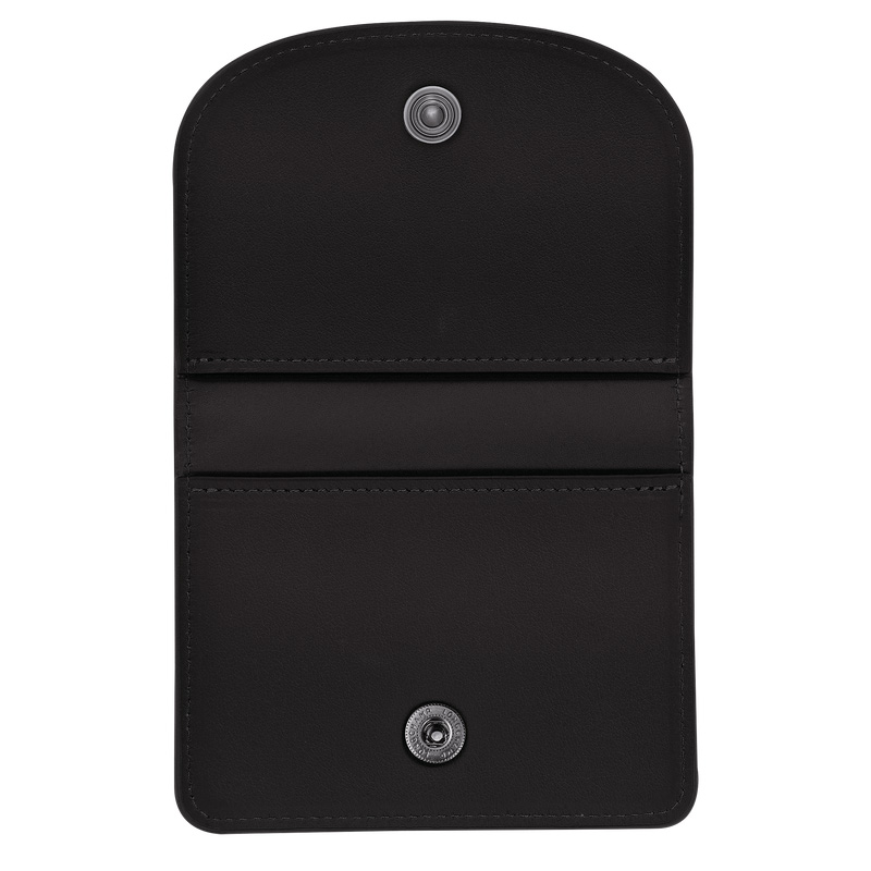 Porta Tarjeta Longchamp Le Pliage Xtra Card holder Mujer Negras | LC-VTPH6068