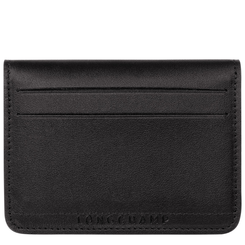 Porta Tarjeta Longchamp Le Pliage Xtra Card holder Hombre Negras | LC-IGAZ3440