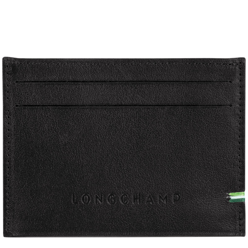Porta Tarjeta Longchamp sur Seine Card holder Hombre Negras | LC-EFWO2087