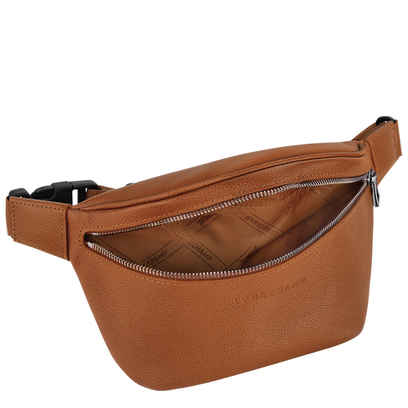 Riñonera Longchamp Le Foulonné M Belt bag Mujer Caramel | LC-RFZK3919