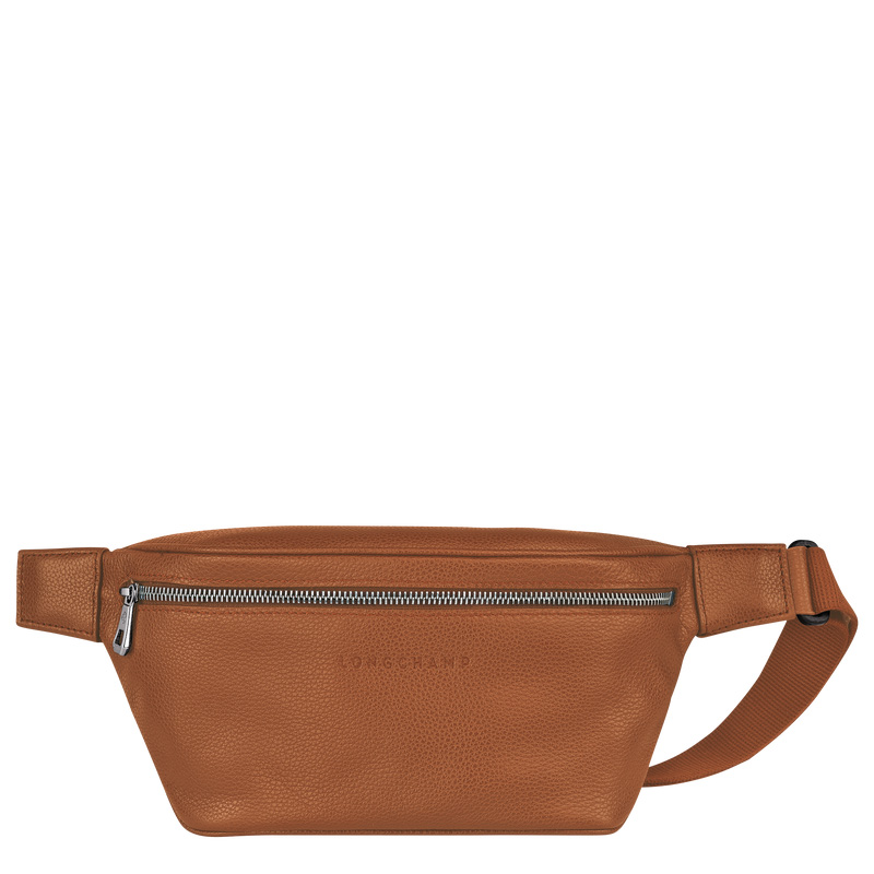 Riñonera Longchamp Le Foulonné M Belt bag Hombre Caramel | LC-ICMW3712