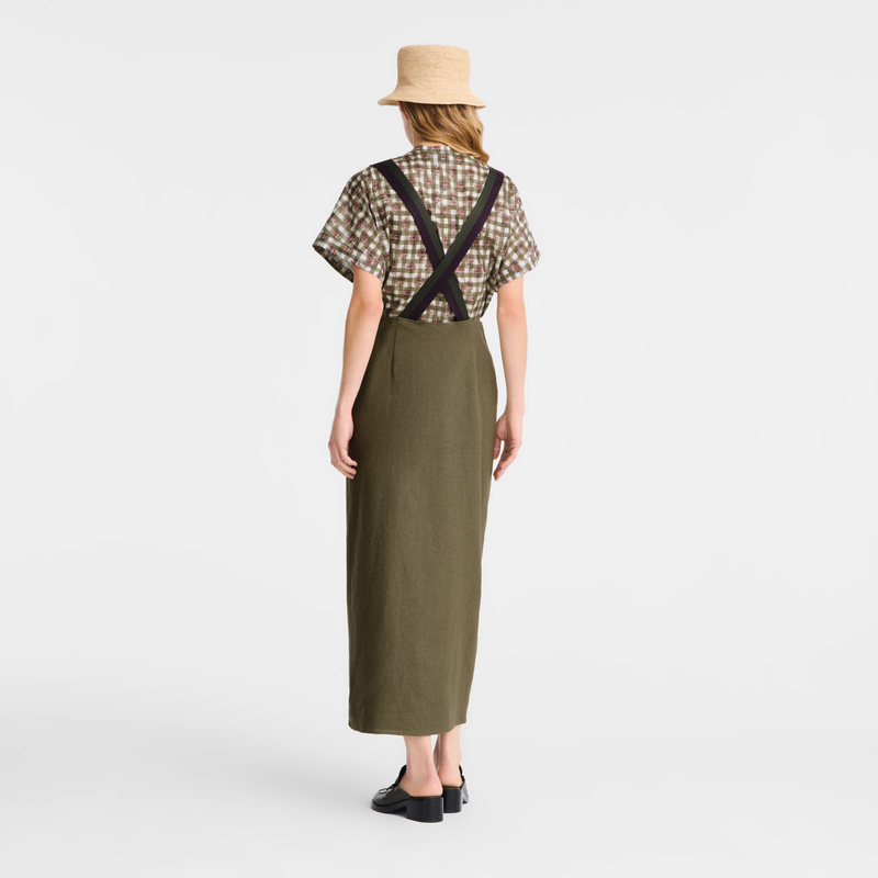 Vestido Longchamp Midi skirt Mujer Artichoke | LC-BYNJ2346